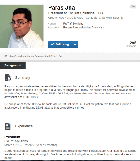 Paraslinkedin