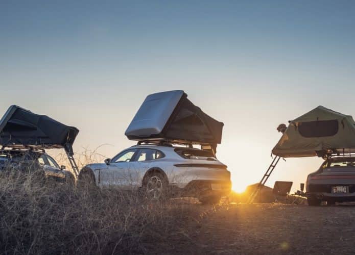 Porsche lança barra de acampamento