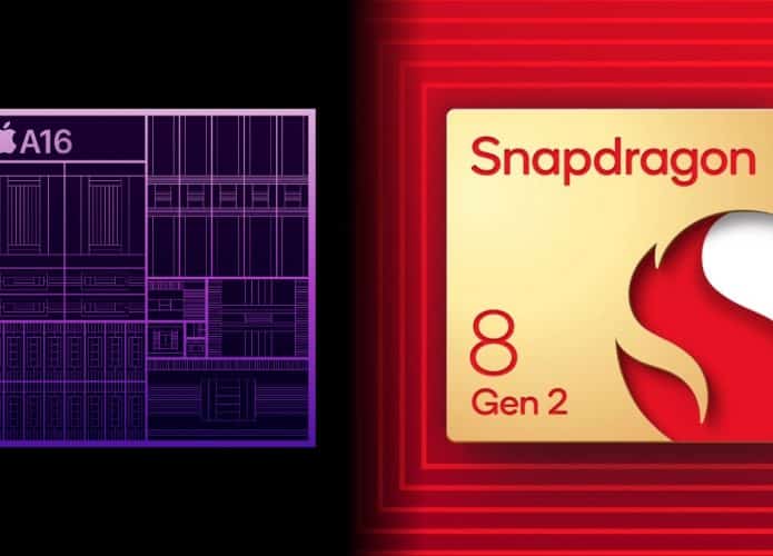 Comparativo entre o Snapdragon 8 Gen 2 da Qualcomm e o A16 Bionic da Apple, quem vence essa disputa?
