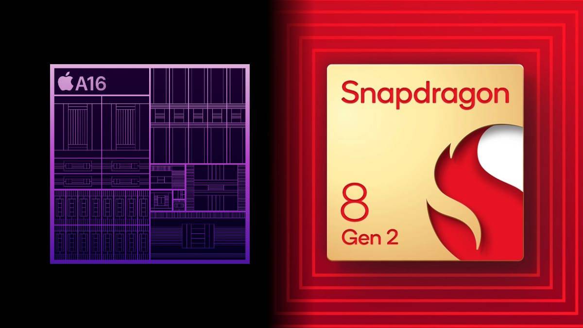 Comparativo entre o Snapdragon 8 Gen 2 da Qualcomm e o A16 Bionic da Apple, quem vence essa disputa?