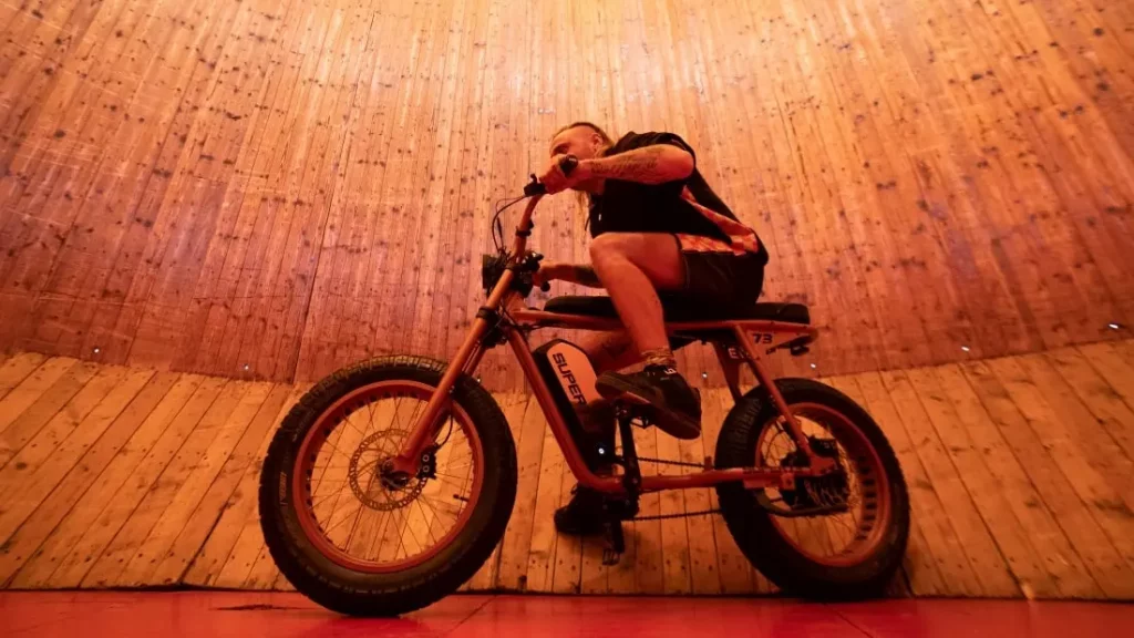 E-bike Wall of Death.