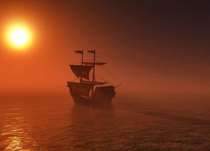 Ilustração de barco