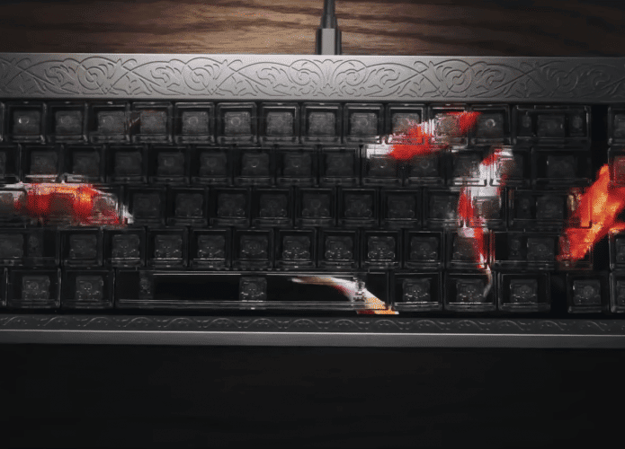 Teclado gamer Centerpiece (Imagem: divulgação/Finalmouse)