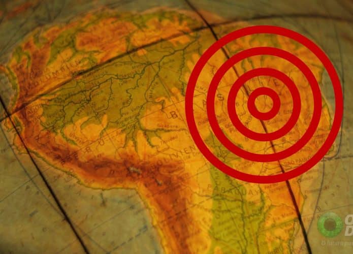 Montagem de terremotos no Brasil