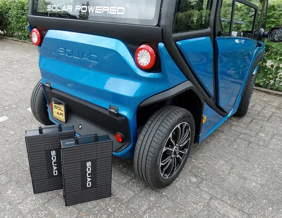 Squad Solar City Car.