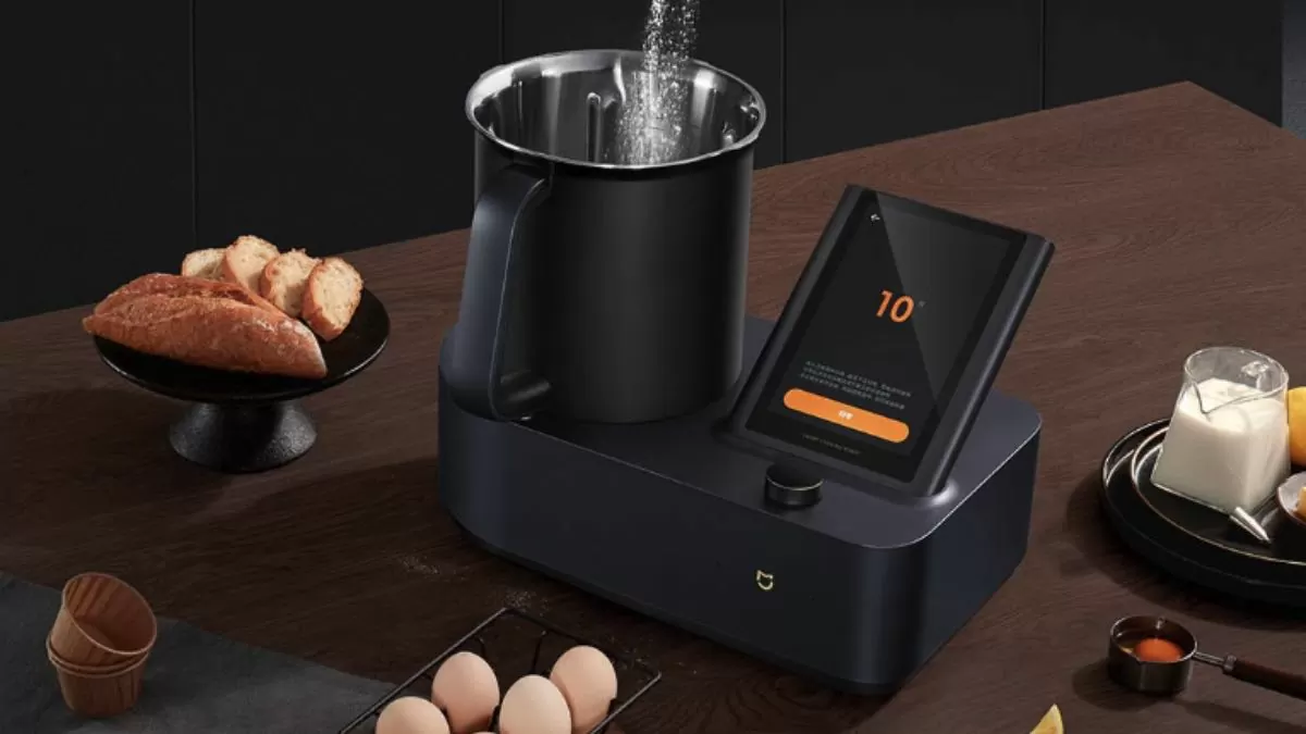 Robô cozinheiro da Xiaomi. Imagem: Divulgação
