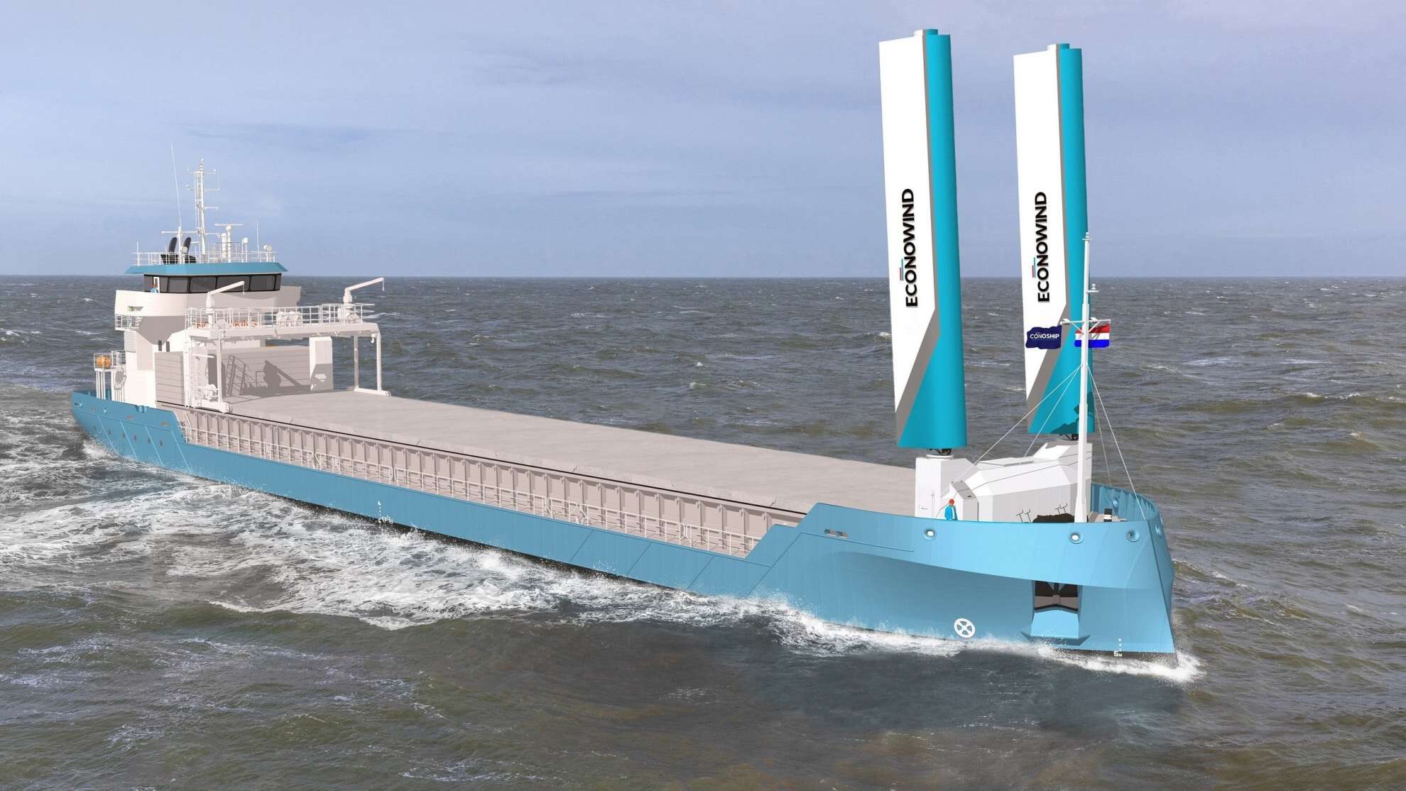 Vela futurista e mais eficiente pode revolucionar a navegação comercial