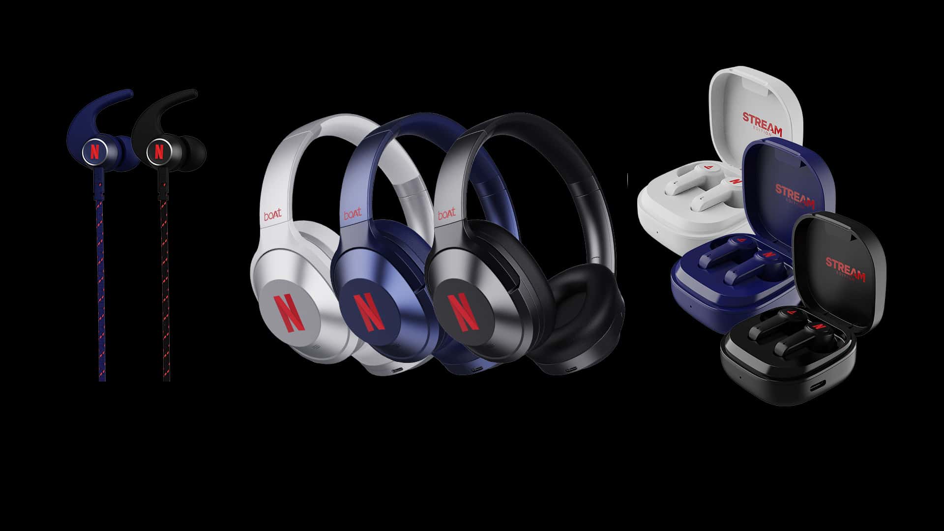 Stream Edition: conheça os fones de ouvido da Netflix