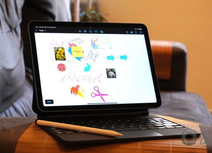Freeform em um iPad (Imagem: reprodução)