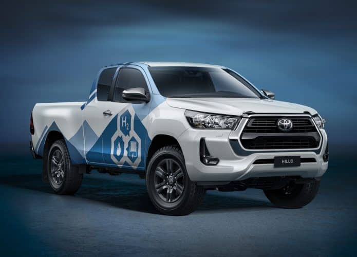 Toyota trabalha em picape Hilux movida a hidrogênio
