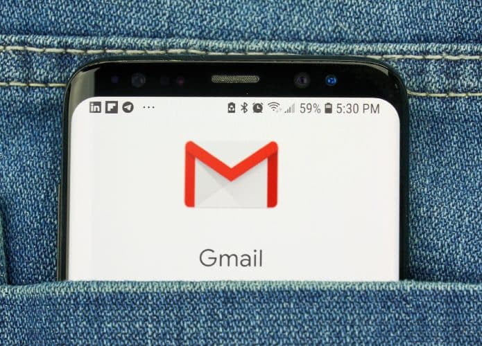 Gmail fora do ar