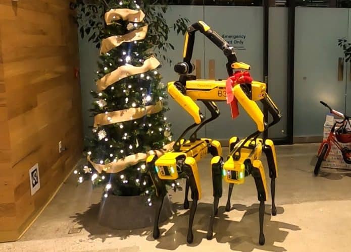 Spot em versão de Natal