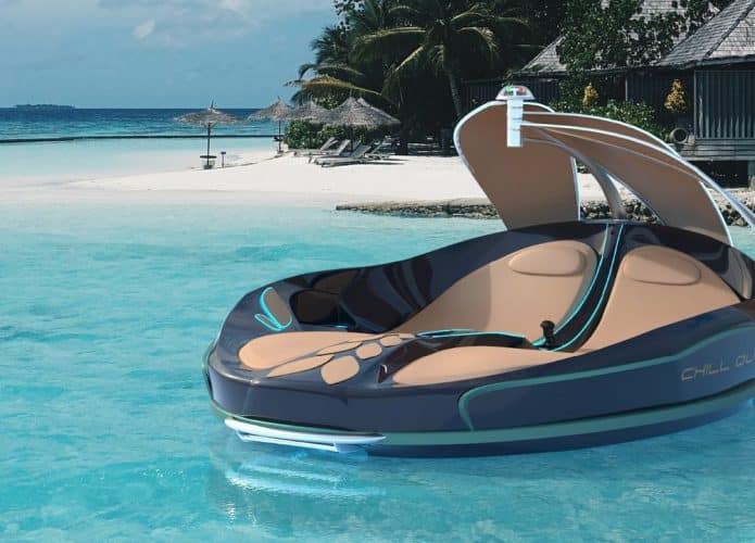 Barco elétrico Chill Out Island