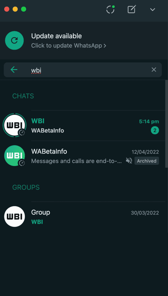 Imagem: Reprodução/WABetaInfo