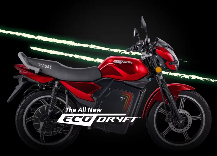 Moto elétrica PURE EV EcoDryft