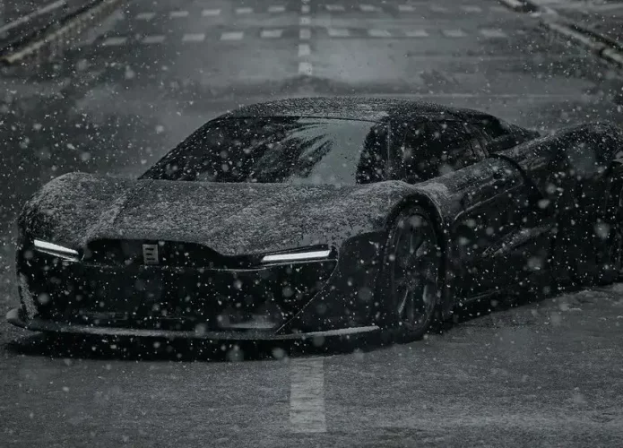 O Mada 9 é o primeiro carro esportivo feito no Afeganistão