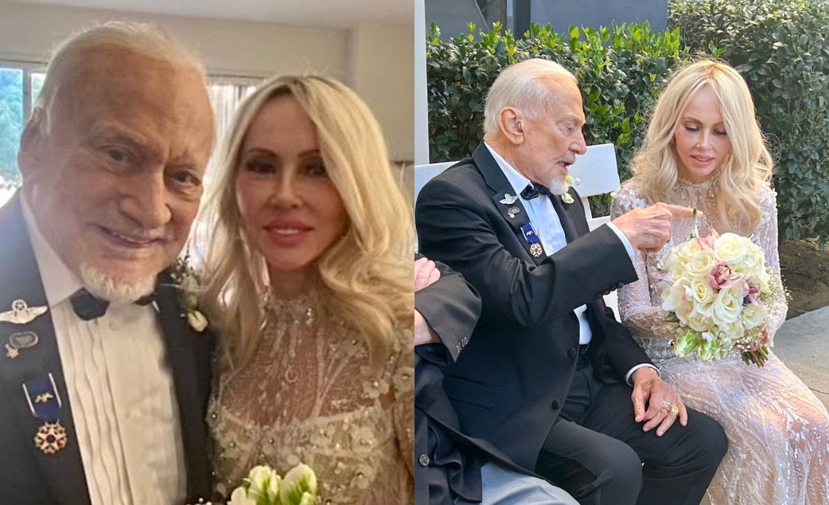 Astronauta Buzz Aldrin se casa novamente