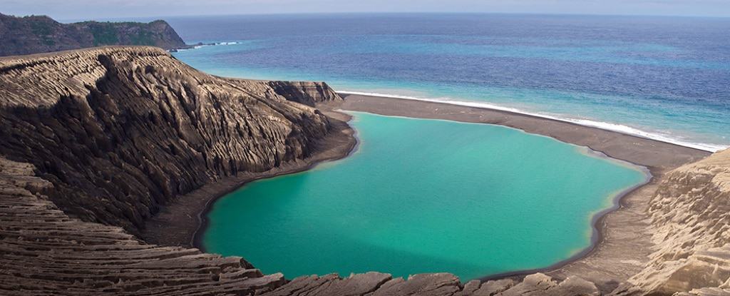 Ilha Hunga Tonga no Pacifico Sul. (Credito: Damien Grouille/Wikimedia Commons/CC BY-SA 4.0)