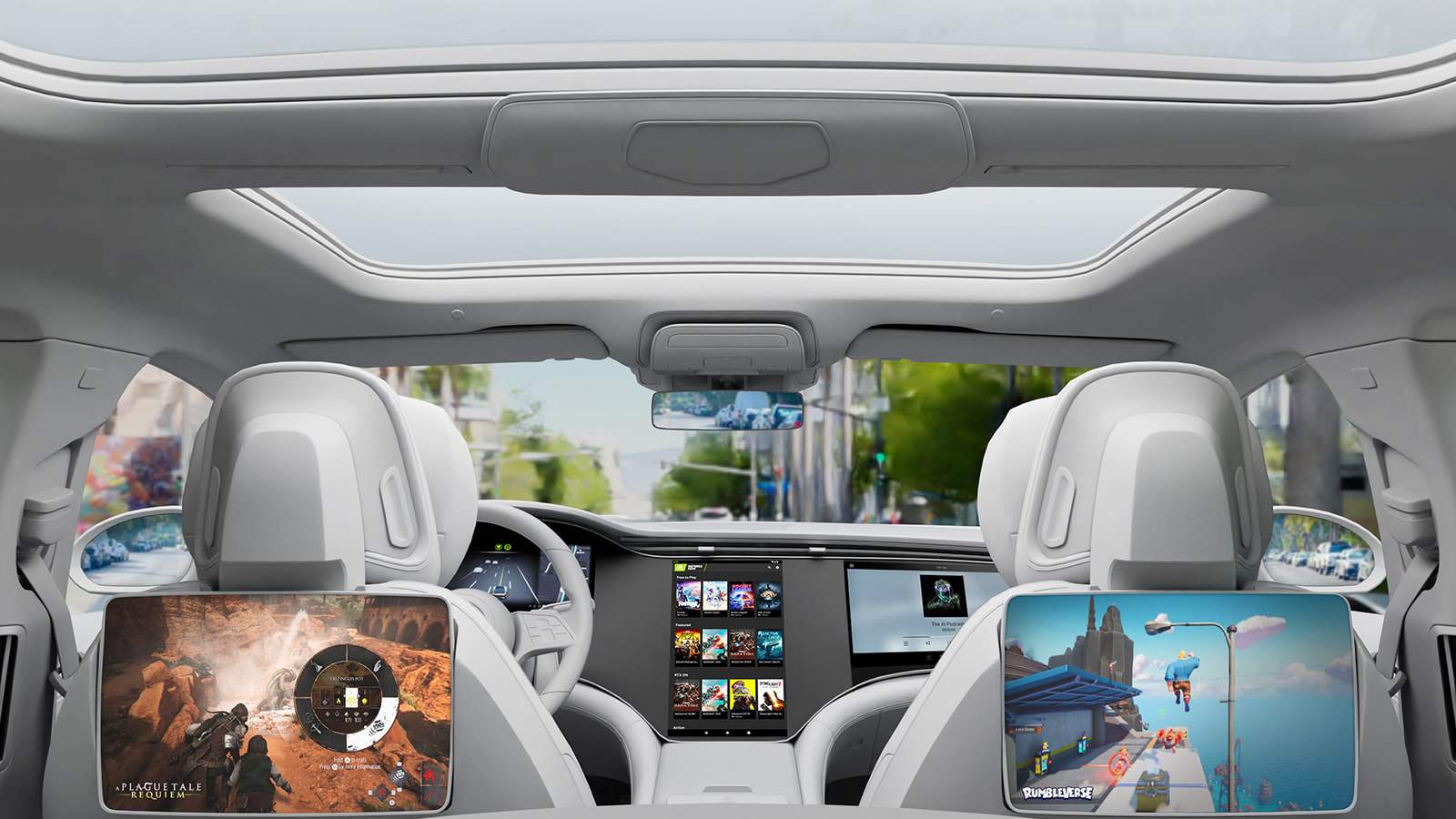 Nvidia quer você jogando em nuvem com o GeForce Now, até mesmo no carro