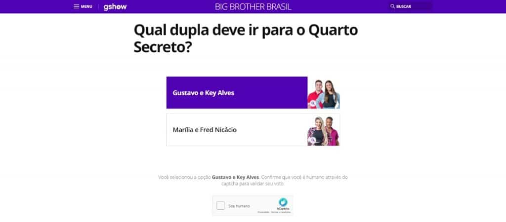 Paredão BBB