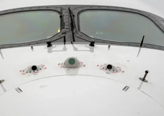 Airbus A350 equipado com o sistema autônomo DragonFly