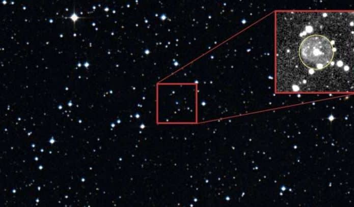 Oito estrelas superquentes são descobertas. Crédito: Tom Watts (AOP), STScINASA, The Dark Energy Survey, tipo de licença Atribuição (CC BY 4.0)