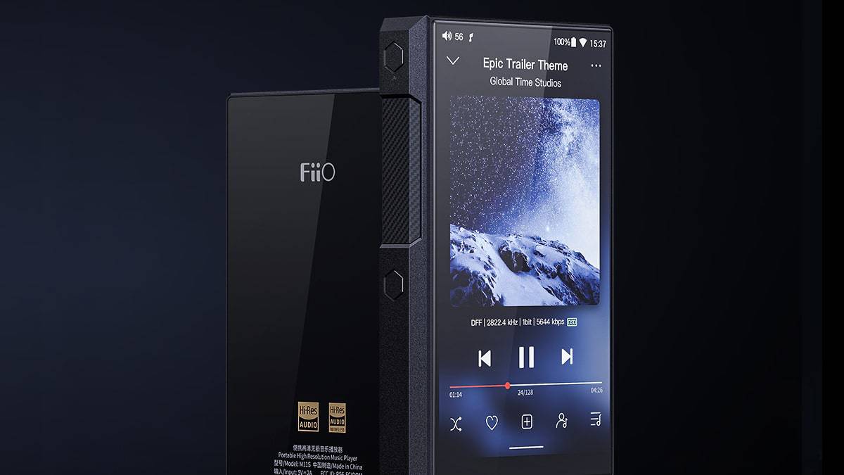 FiiO M11S é um player com bateria de 5300 mAh