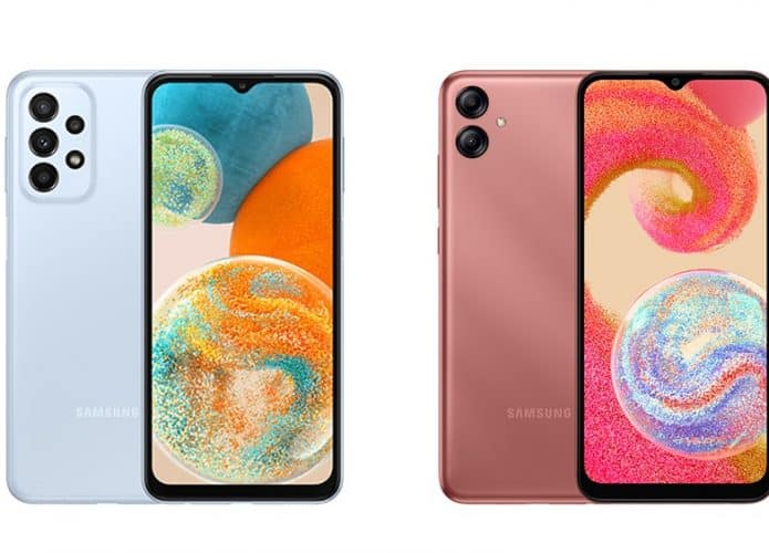 Samsung Galaxy A23 5G e Galaxy A04e