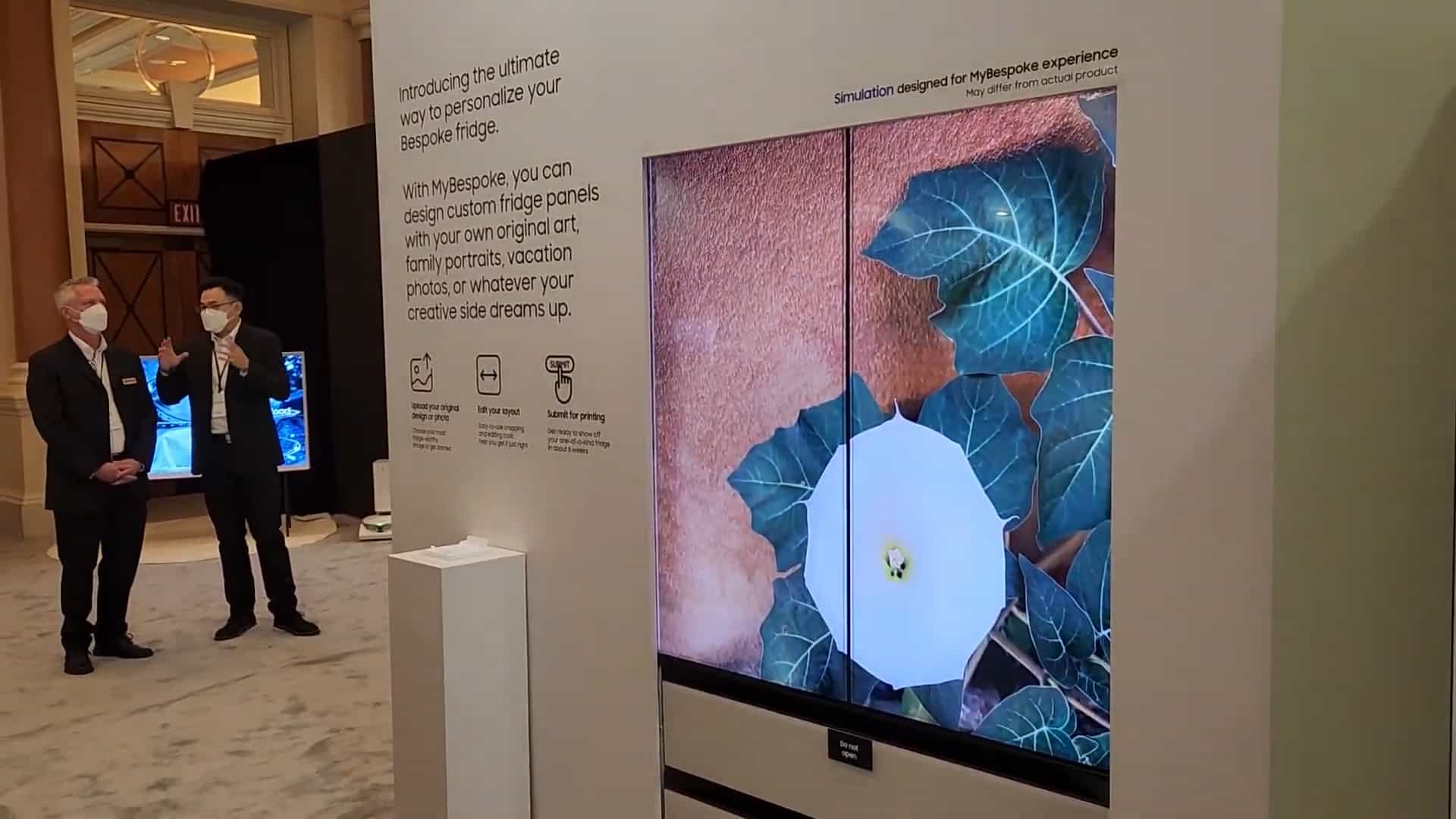 Tecnologia da Samsung vai deixar você colocar suas selfies nas portas da geladeira