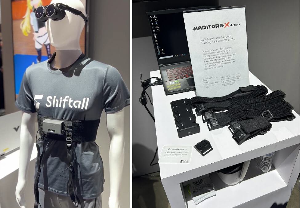 HaritoraX é um sistema com sensores de movimento para o corpo todo