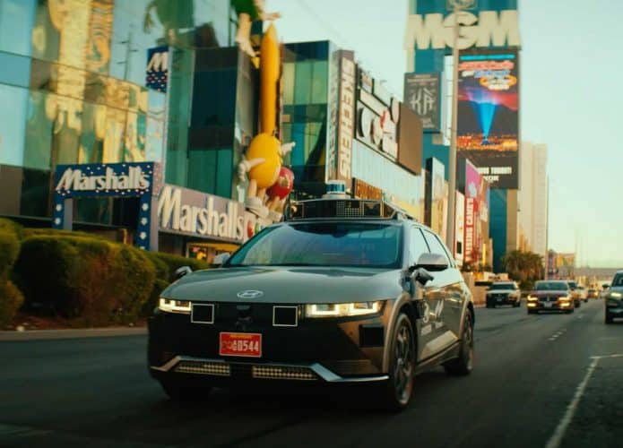 Táxi autônomo da Hyundai