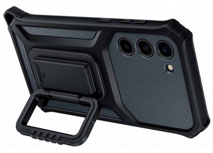 Case resistente oficial da linha Galaxy S23 tem acessórios em módulos magnéticos