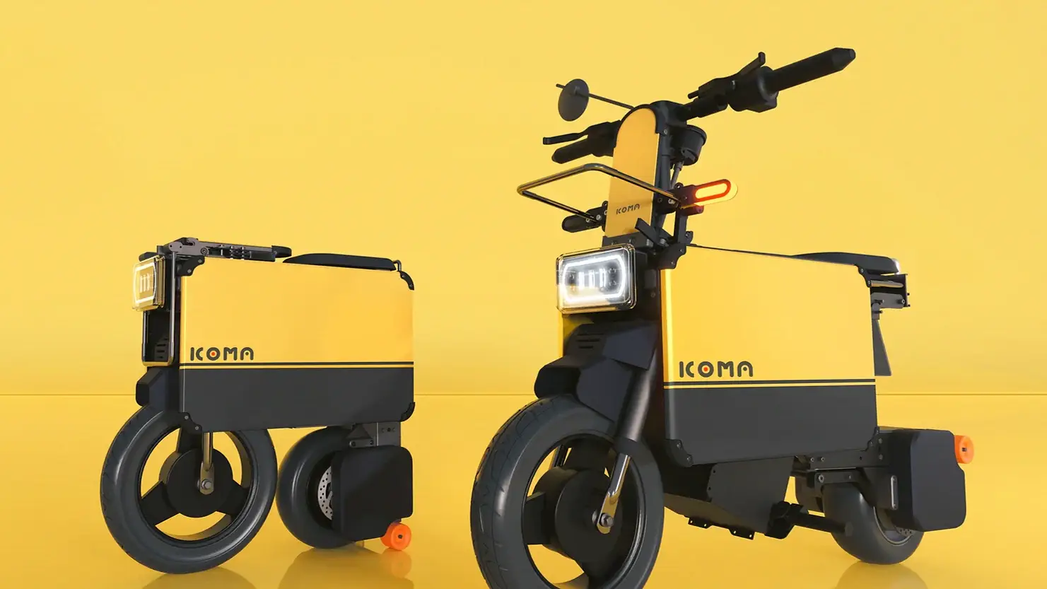 Moto elétrica ‘transformer’ do tamanho de uma mala; conheça a Tatamel