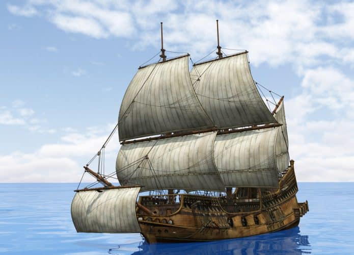 navio-naufrago-seculo-xvi