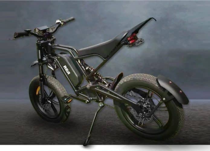 Dirt-E é uma das bicicletas elétricas que a RCA apresentou na CES 2023