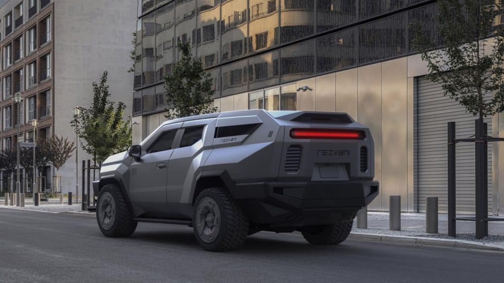 O Rezvani Vengeance é o SUV blindado que atira spray de pimenta.
