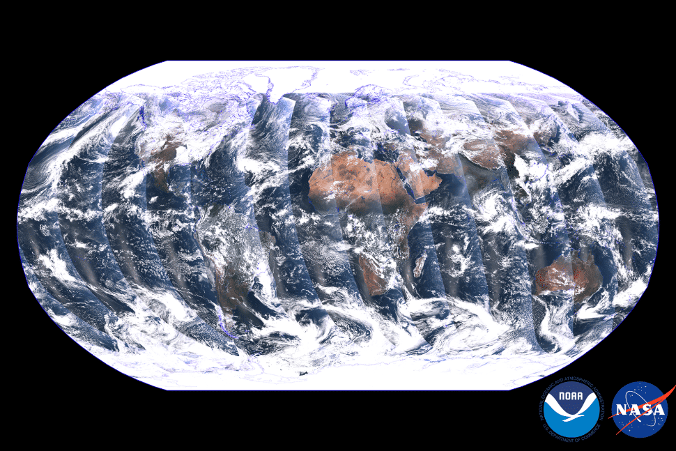 Veja imagens fascinantes da Terra feitas por novo satélite da NOAA