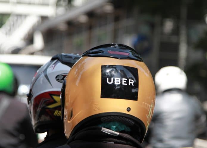 Uber moto suspenso em São Paulo
