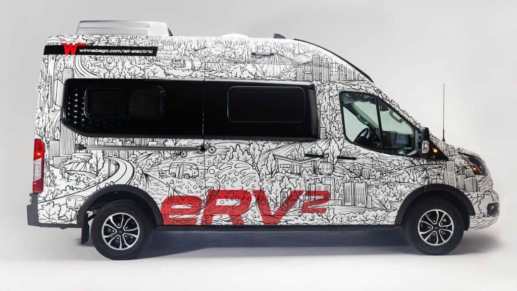 Motorhome elétrico eRV2.