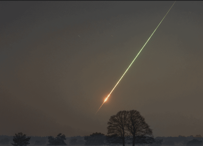Asteroide entra em contato com a atmosfera e faz clarão no céu da Europa
