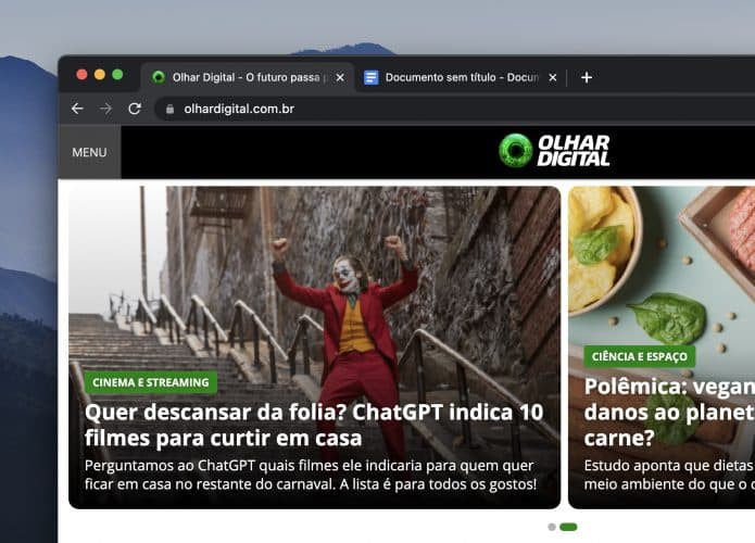 Navegador Chrome (Imagem: reprodução)