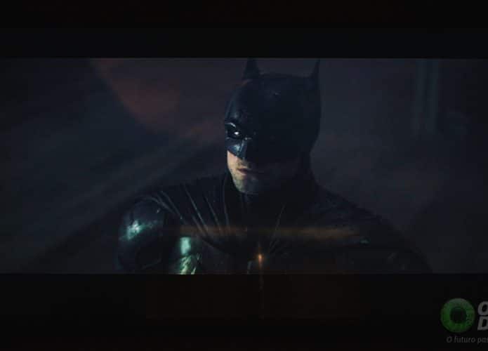 Cena de The Batman em TV com Filmmaker Mode ativado