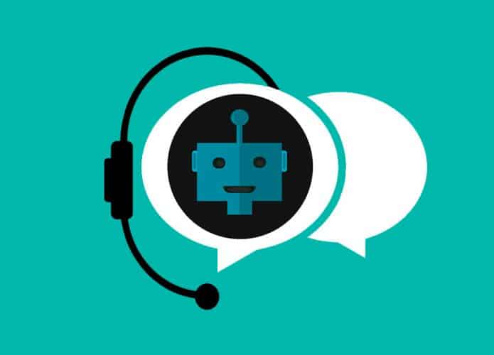 Ilustração de chatbots