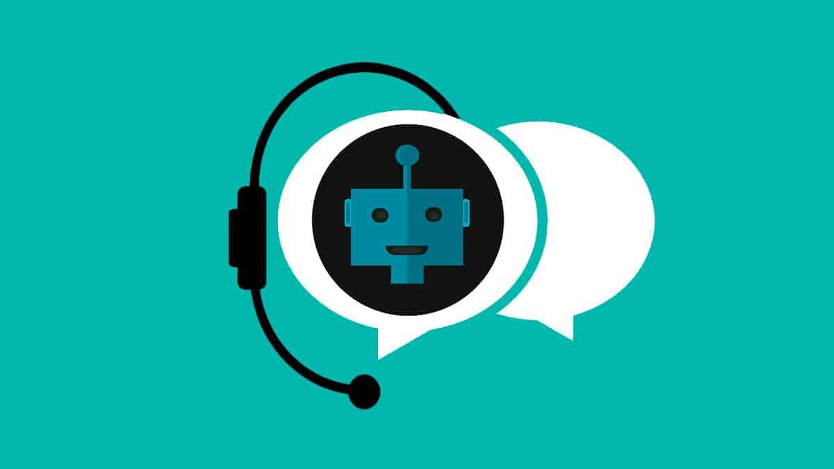 Ilustração de chatbots