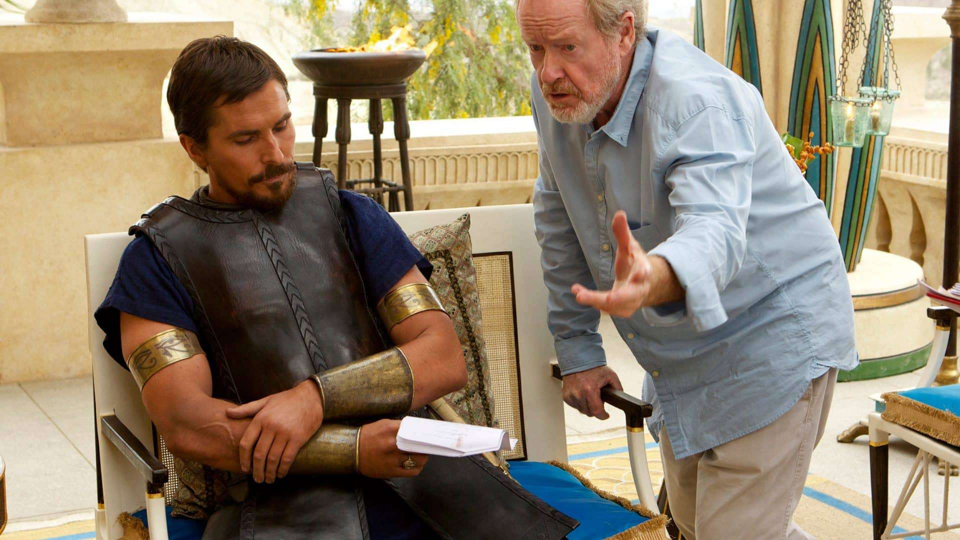 Ridley Scott em Êxodo: Deuses e Reis (Imagem: divulgação)