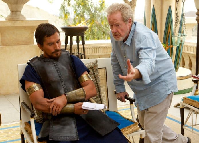 Ridley Scott em Êxodo: Deuses e Reis (Imagem: divulgação)