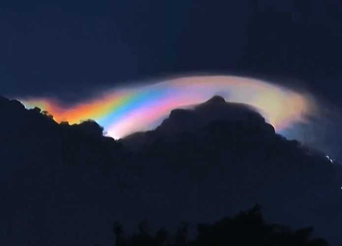 Nuvens arco-íris