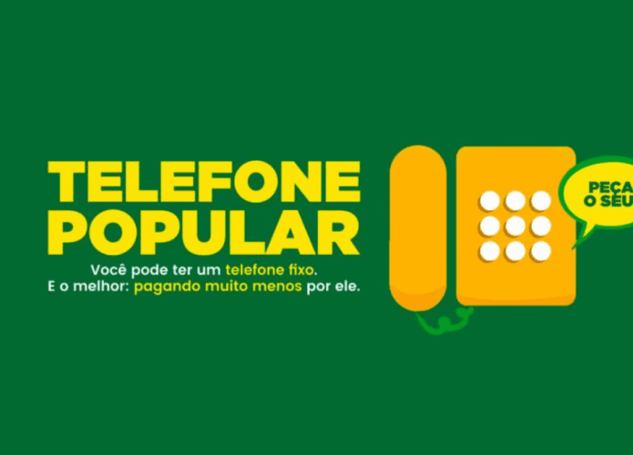 telefone popular auxílio governo federal