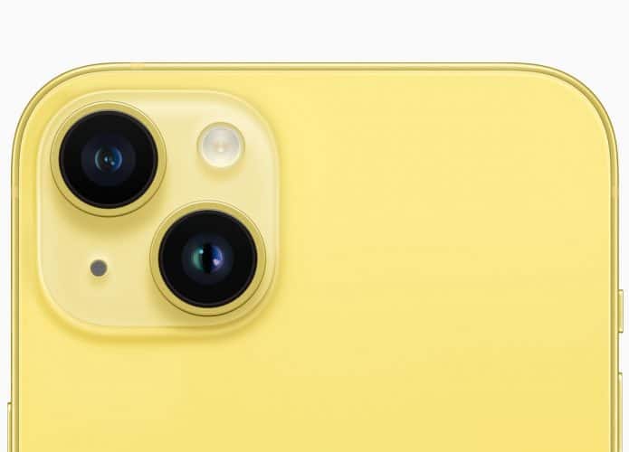 iPhone 14 amarelo (Imagem: divulgação/Apple)