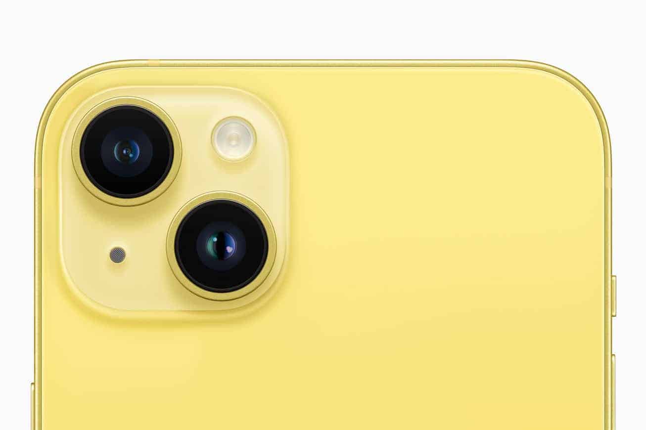 iPhone 14 amarelo (Imagem: divulgação/Apple)